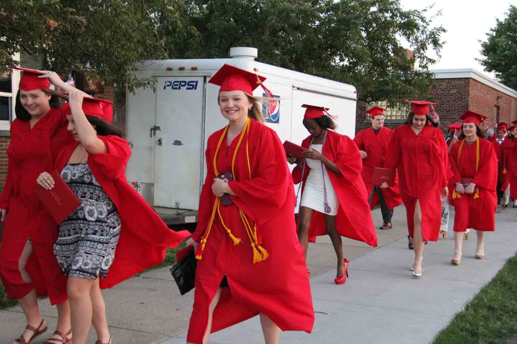 Graduation Post Ceremony Marist Premier Catholic College Prep Coed