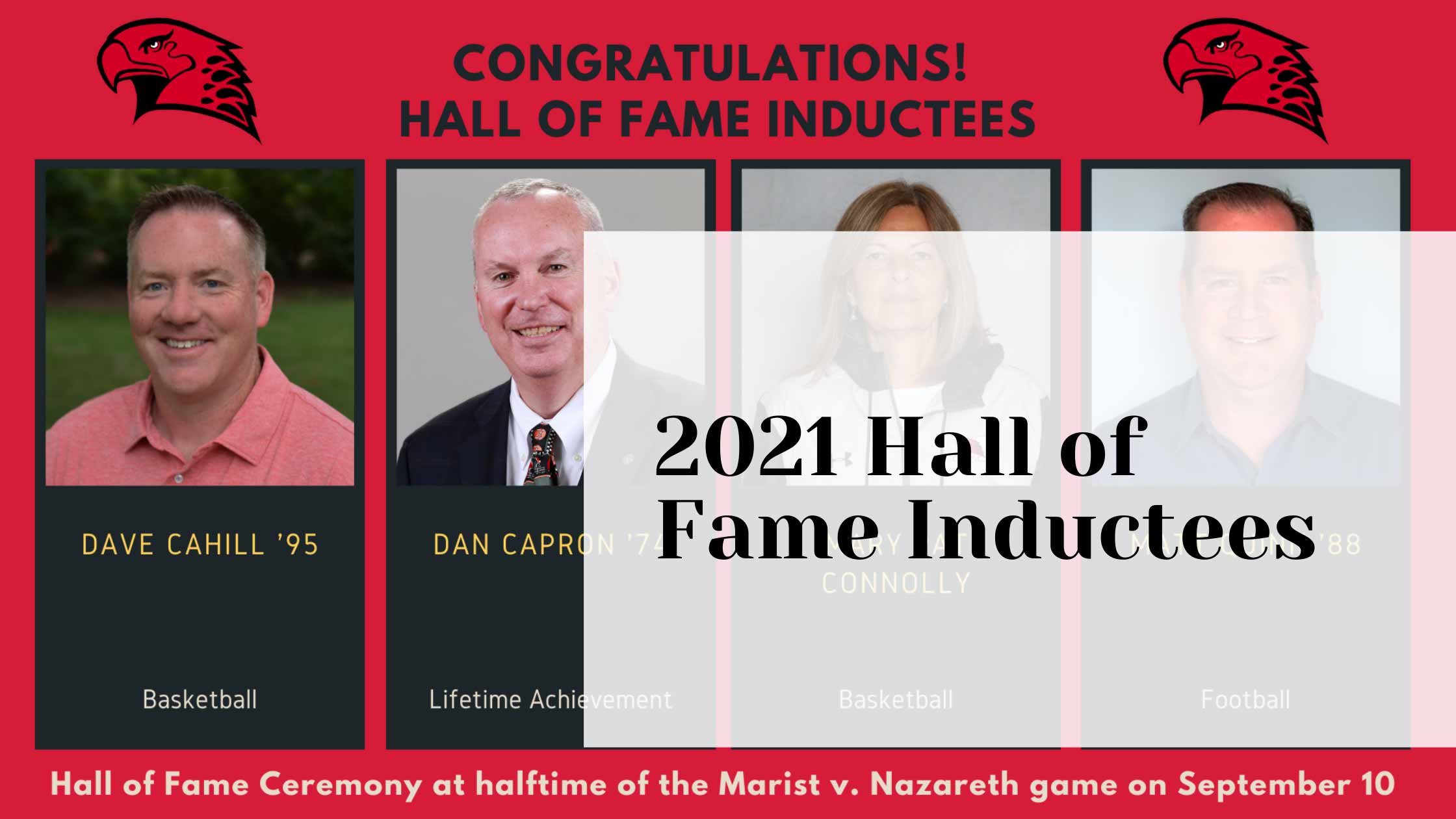 2021 Hall of Fame Inductees